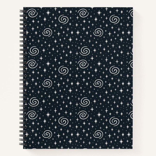 Galaxy pattern notebook (Front)