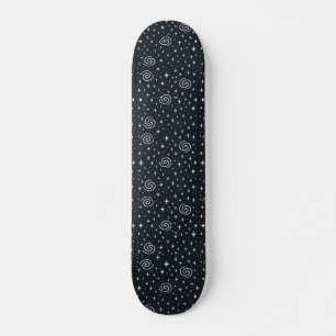 Galaxy pattern skateboard