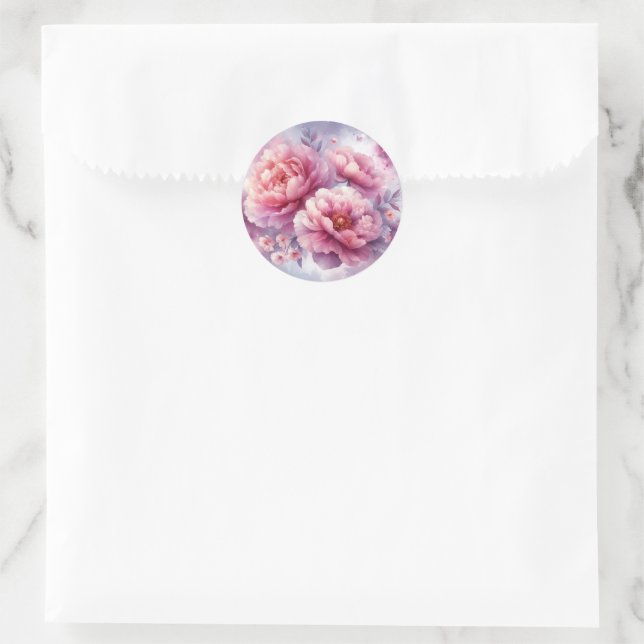Galaxy Peony Stickers (Bag)
