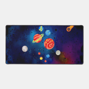 Galaxy phone case desk mat