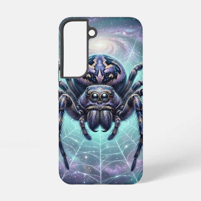 Galaxy Phone Case – Enchanted Orb Weaver Spider (Back)