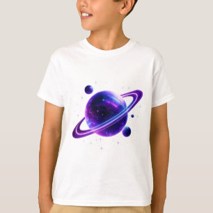 Galaxy Planet Space Kids T-Shirt