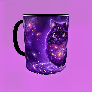 Galaxy Plump Cat Mug