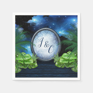 Galaxy-Portal Party Decor Napkin