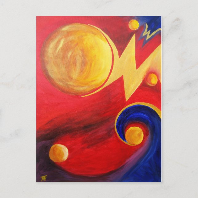 Galaxy Postcard (Front)