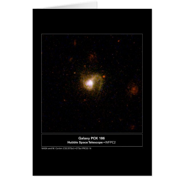 Galaxy POX 186 Hubble Telescope (Front)