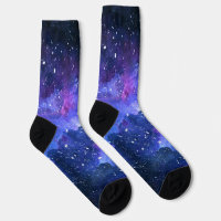 Galaxy Purple Space Nebula Cool Adventure Mens