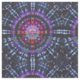 Galaxy Purple Tie Dye Fabric