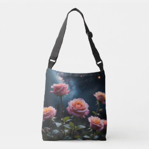 Galaxy Roses  Crossbody Bag