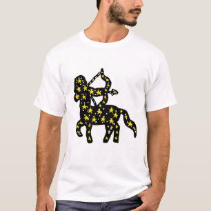 Galaxy Sagittarius Zodiac Icon – Cosmic Archer  T-Shirt