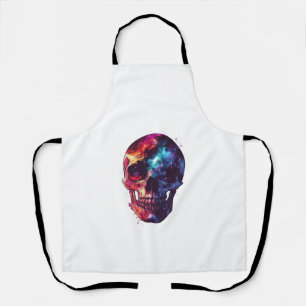 Galaxy Skull Portal Apron