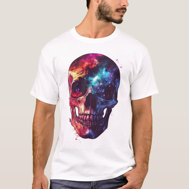 Galaxy Skull Portal T-Shirt (Front)