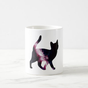 Galaxy Space Cat Coffee Mug
