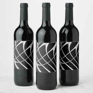Galaxy Space Design Wine Label