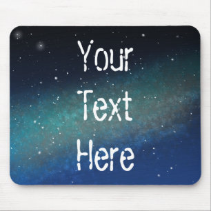 Galaxy Space Nebula Night Sky Personalized Mouse Pad