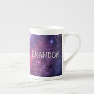 Galaxy Space Nebula Stars Sky Universe Astronomy Bone China Mug