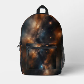 Galaxy Space Printed Backpack