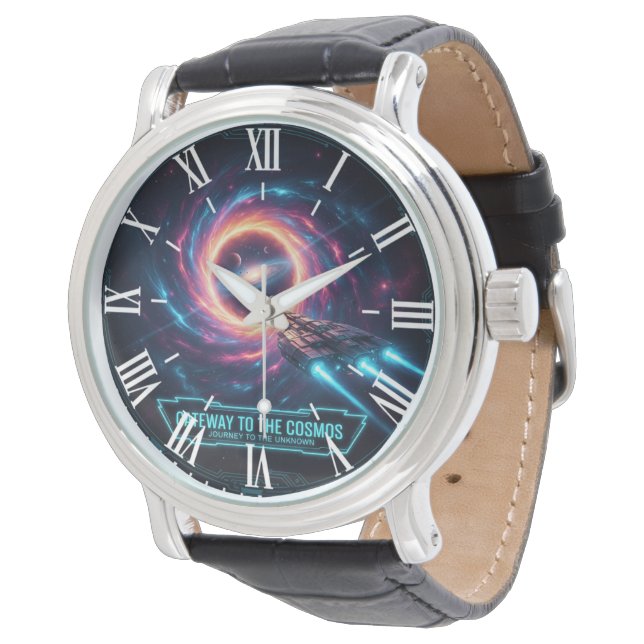 Galaxy Space Watch for Men (Angled)