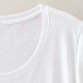 Galaxy Space Watercolor Unicorn Plus Size T-Shirt (Detail - Collar)