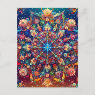 GALAXY STAR POSTCARD