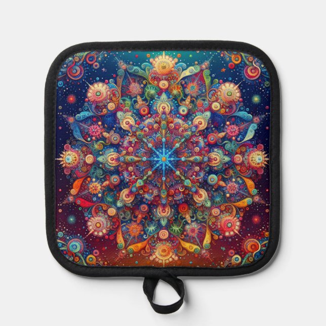 GALAXY STAR  POT HOLDER (Front)