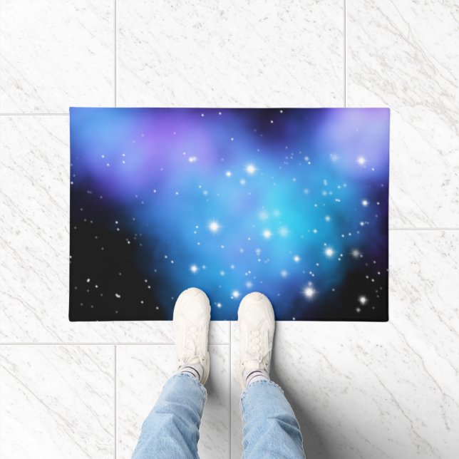 Galaxy Starlight Space Clouds Doormat (Indoor)