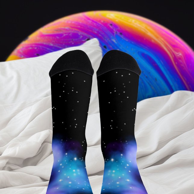 Galaxy Starlight Space Clouds Socks (Creator Uploaded)