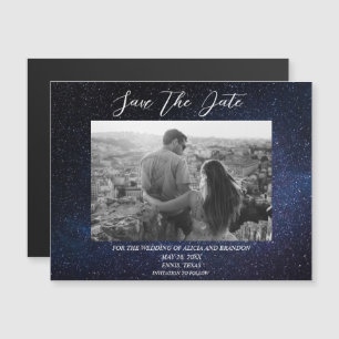 Galaxy Starry Night Stars Sky Mariage Magnet