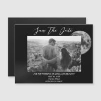 Galaxy Starry Night Stars Sky Wedding Moon Magnet