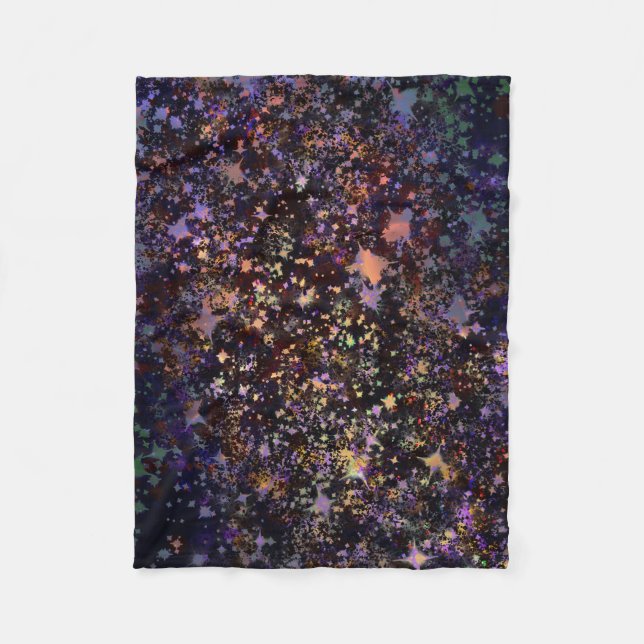 Galaxy Starry Night Throw Blanket – Cosmic Constel (Front)