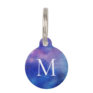 Galaxy Starry Outer Space Sky Pet Tag