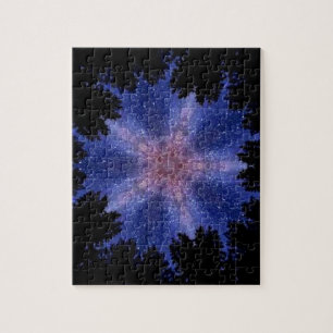 Galaxy stars abstract jigsaw puzzle