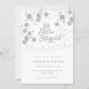 Galaxy Stars Couples Shower Invitation