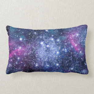 Galaxy Stars Lumbar Pillow