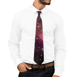 Galaxy Stars Nightsky Milky Way Space Cravate
