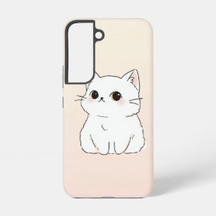 Galaxy Stylish Cat Art Samsung S22 Protective Coque