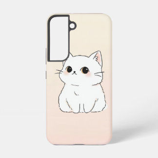 Galaxy Stylish Cat Art Samsung S22 Protective Coque
