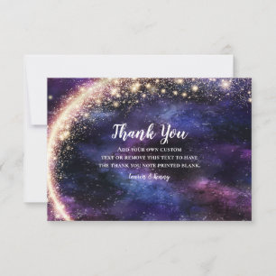 Galaxy Thème Merci Cartes