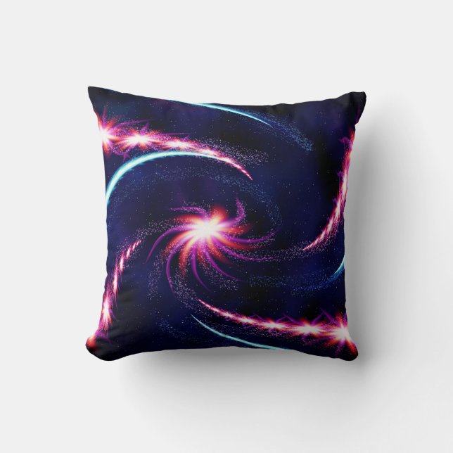 Galaxy Throw Pillow (Front)