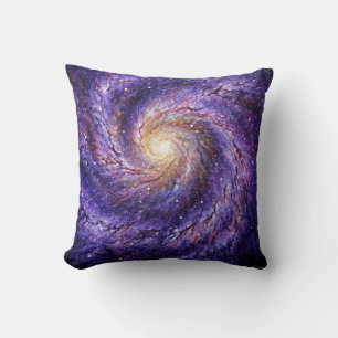 Galaxy Throw Pillow