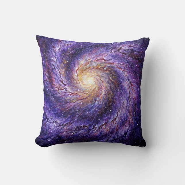 Galaxy Throw Pillow (Front)