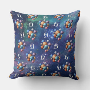 Galaxy Throw Pillow