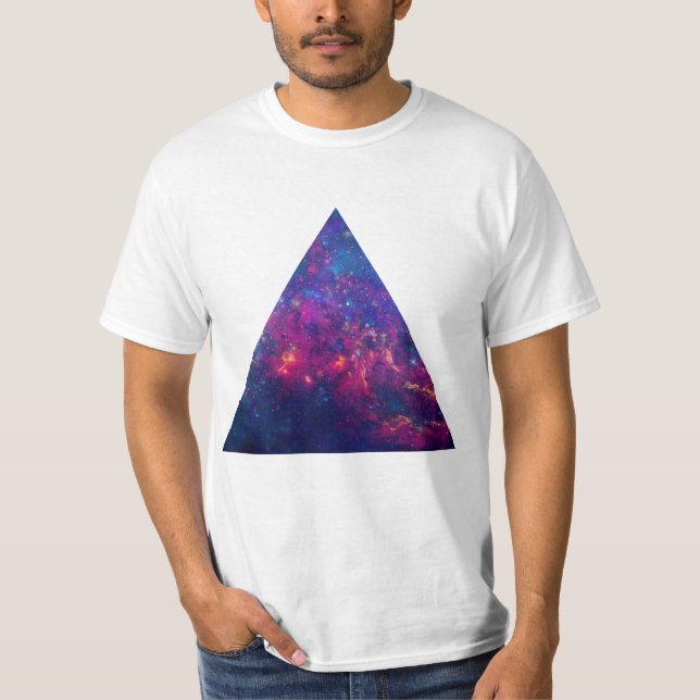 Galaxy Triangle (Light) T-Shirt (Front)