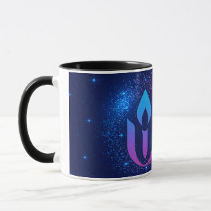 Galaxy Unitarian Universalism chalice  Mug