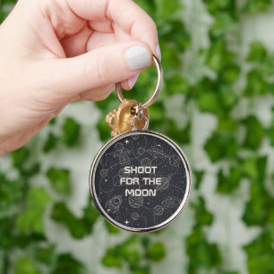 Galaxy Universe Stars Gift for Space Enthusiast Keychain