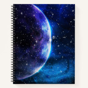 Galaxy, Universe, Stars, Outer Space Gift Pattern Notebook