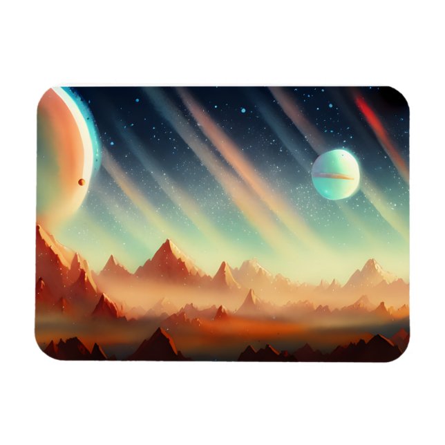 Galaxy, Universe, Stars, Outer Space   Magnet (Horizontal)