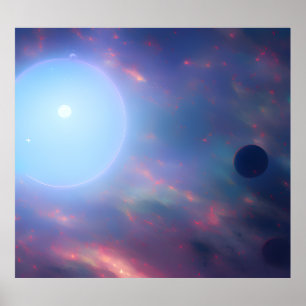 Galaxy, Universe, Stars, Outer Space Poster