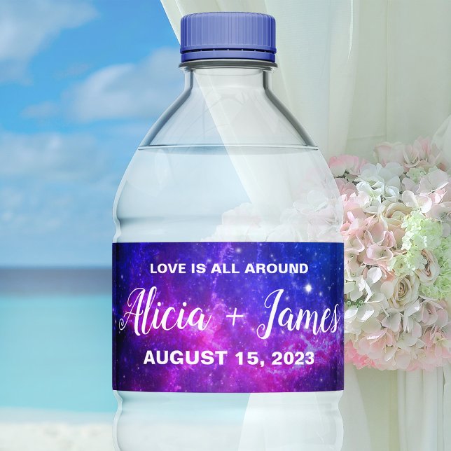 Galaxy Water Labels Personalized (Creator Uploaded)