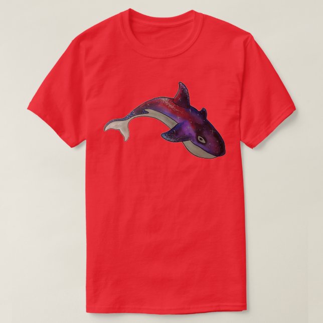 Galaxy Whale No 1 T-Shirt (Design Front)